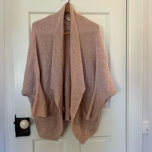 Anthropologie Sleeping On Snow Cardigan Sweater - Dusty Pink Size XS